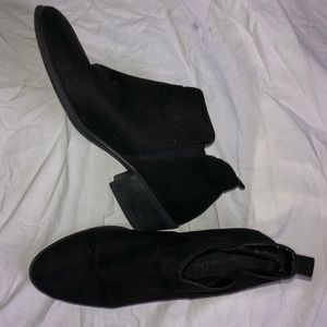 AE Black Ankle Booties